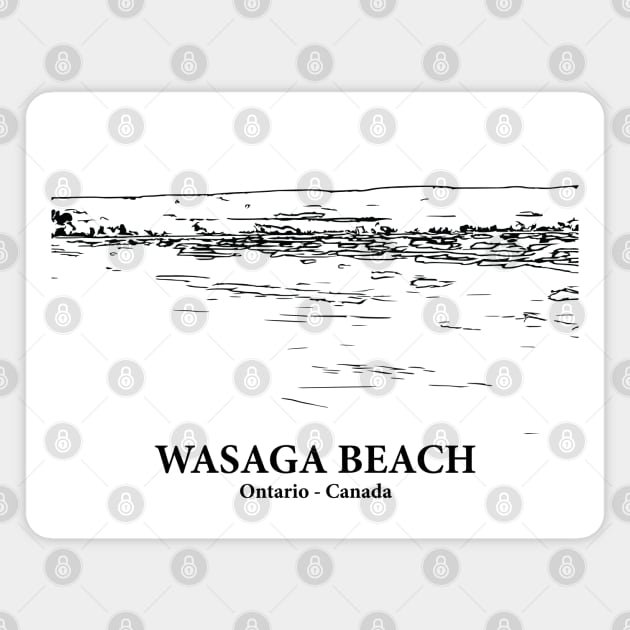 Wasaga Beach - Ontario Magnet by Lakeric